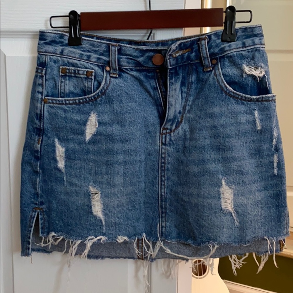 Jean Skirt